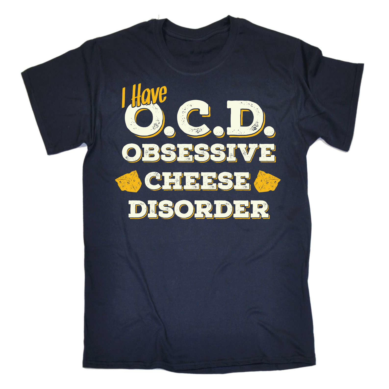 Funny T Shirt Obsessive Cheese Birthday Joke Tee T Novelty 