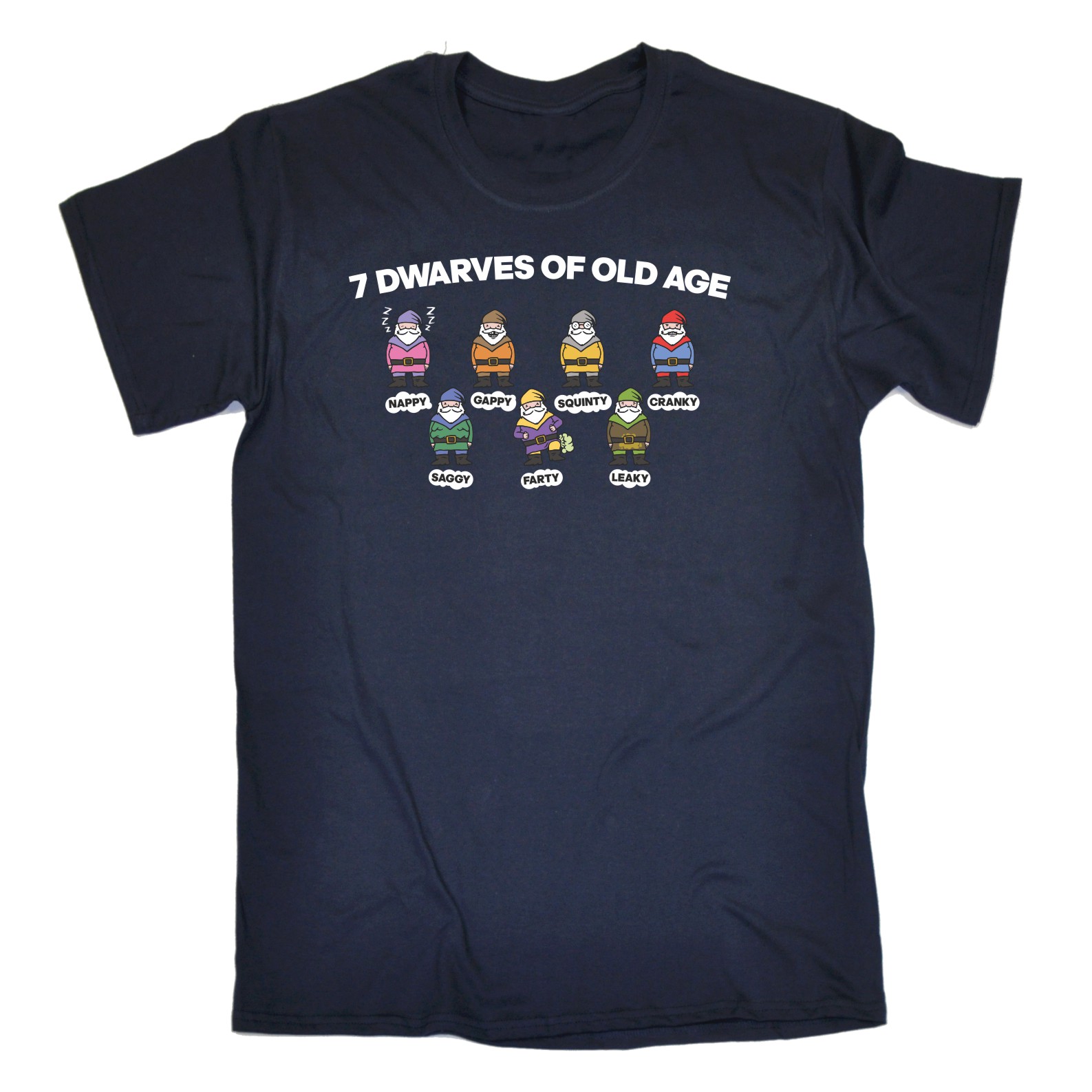 mens-7-dwarves-of-old-age-funny-joke-adult-humour-t-shirt-birthday-ebay