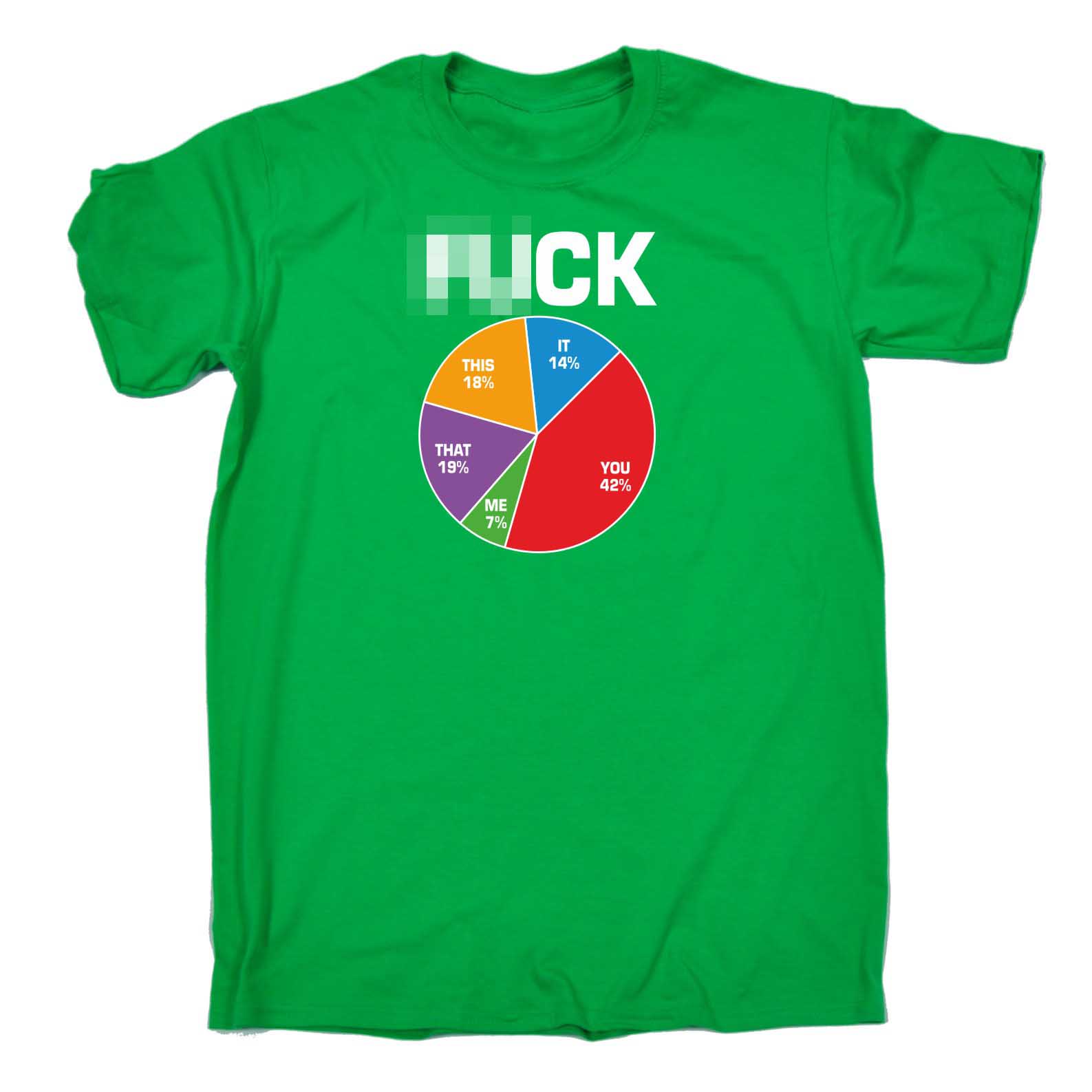 Mens F K Statistics Funny Joke Adult Humour Rude Offensive T Shirt