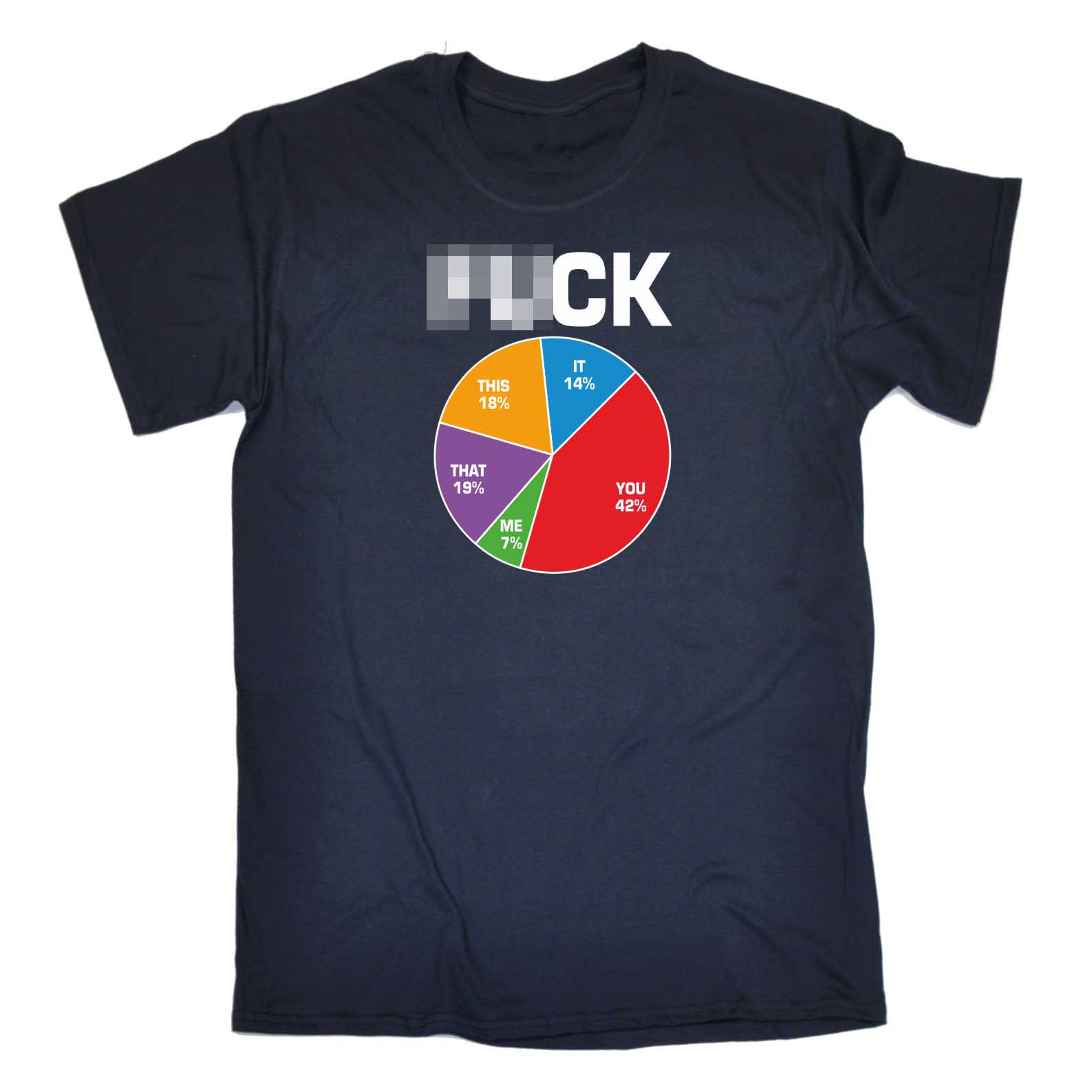 Mens F K Statistics Funny Joke Adult Humour Rude Offensive T Shirt