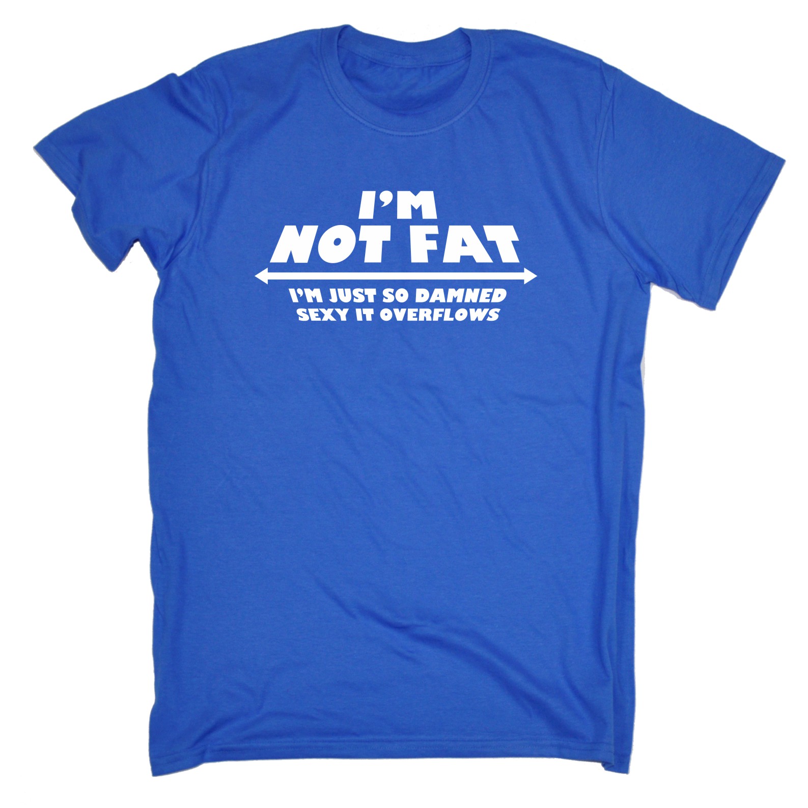 Im Not Fat Just So Damned Sexy It Overflows Funny Plus Sized T Shirt Birthday Ebay