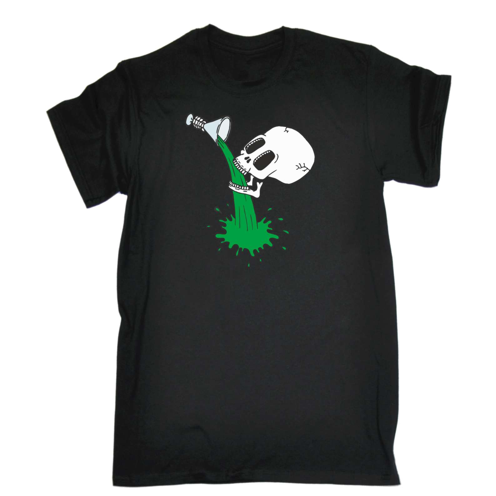 Funny T Shirt Skullit Skeleton Drinking Halloween Pub Crawl Birthday T Shirt Ebay