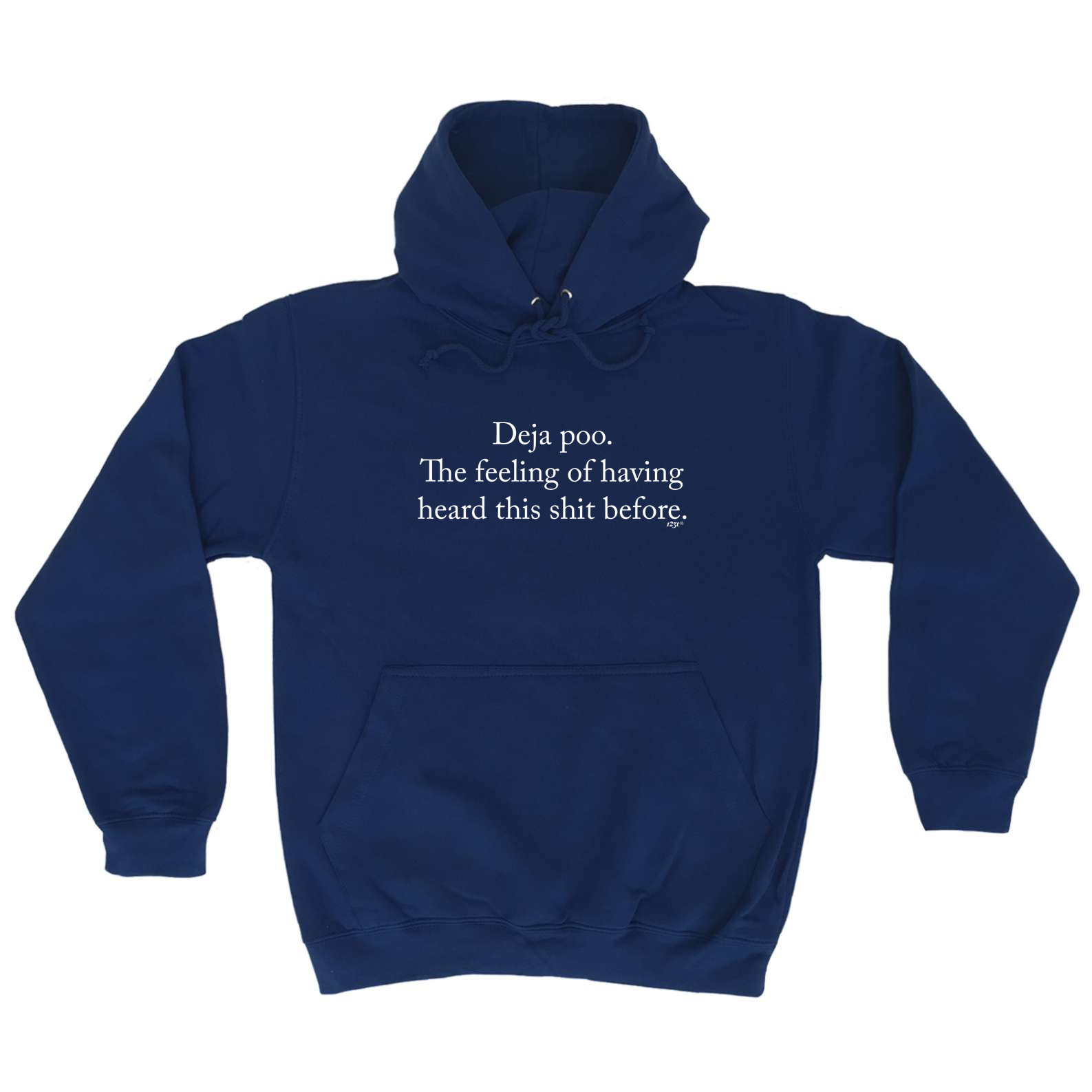 Funny Hoodie - Deja Poo - Birthday Joke Humour tee Gift Novelty hooded ...