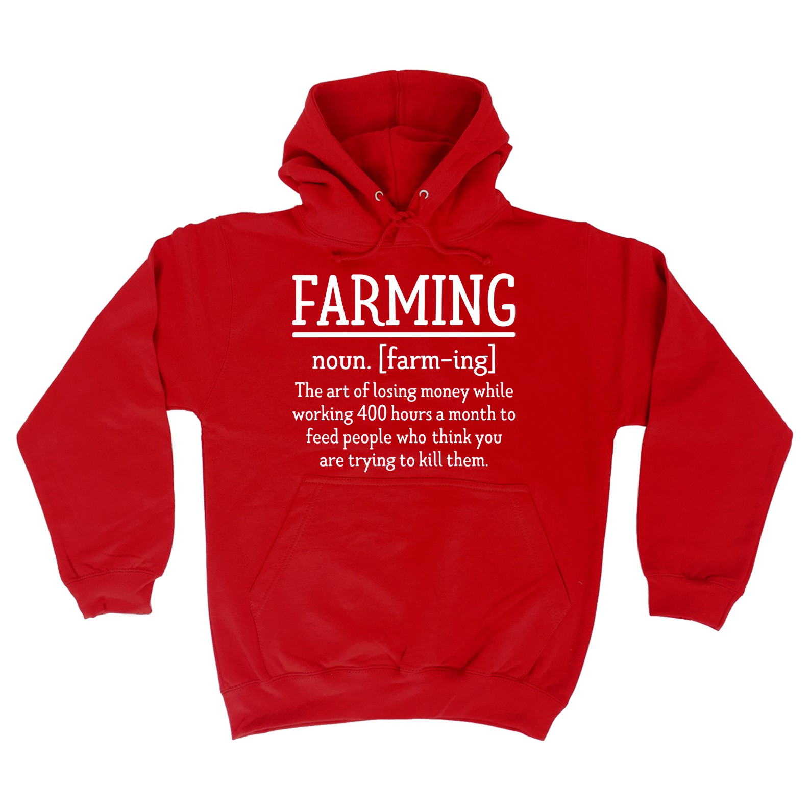 Farming Noun Comedy Farmer Joke Funny HOODIE Birthday gift present for ...